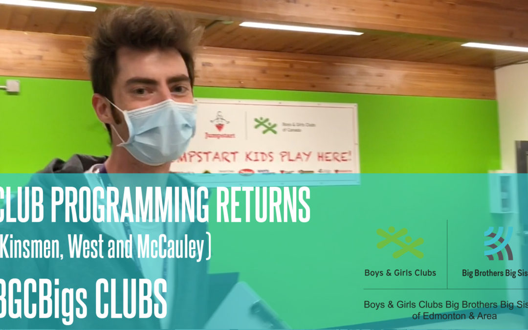 Some Club Programming Returns! (McCauley, Kinsmen and West)