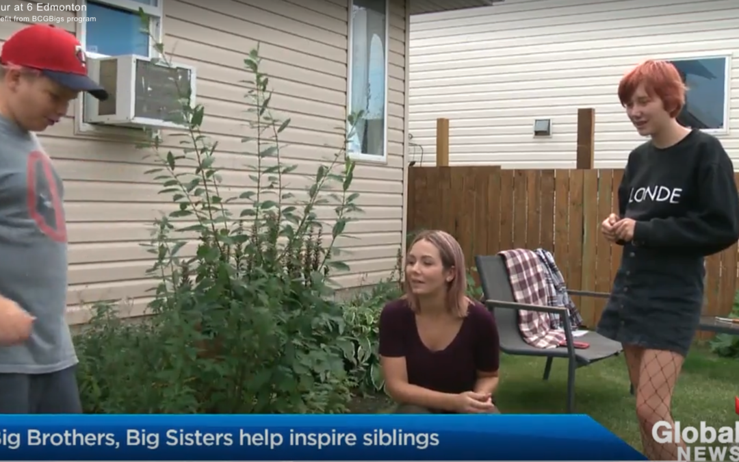 Edmonton siblings benefit from BCGBigs program  – Global News