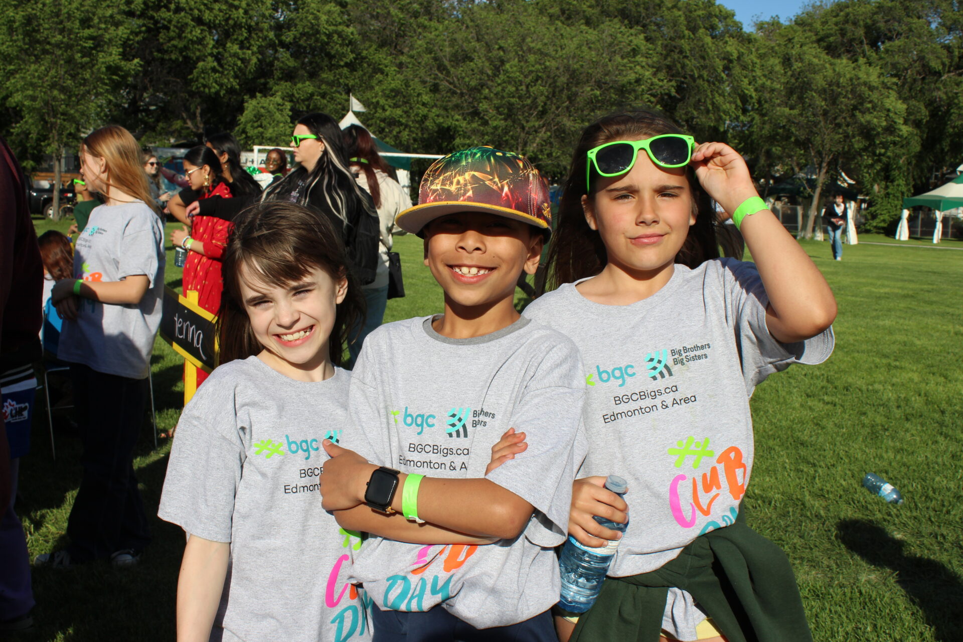 West Club kids at Club Day 2024 Kids from BGCBigs West Club celebrating Club Day 2024